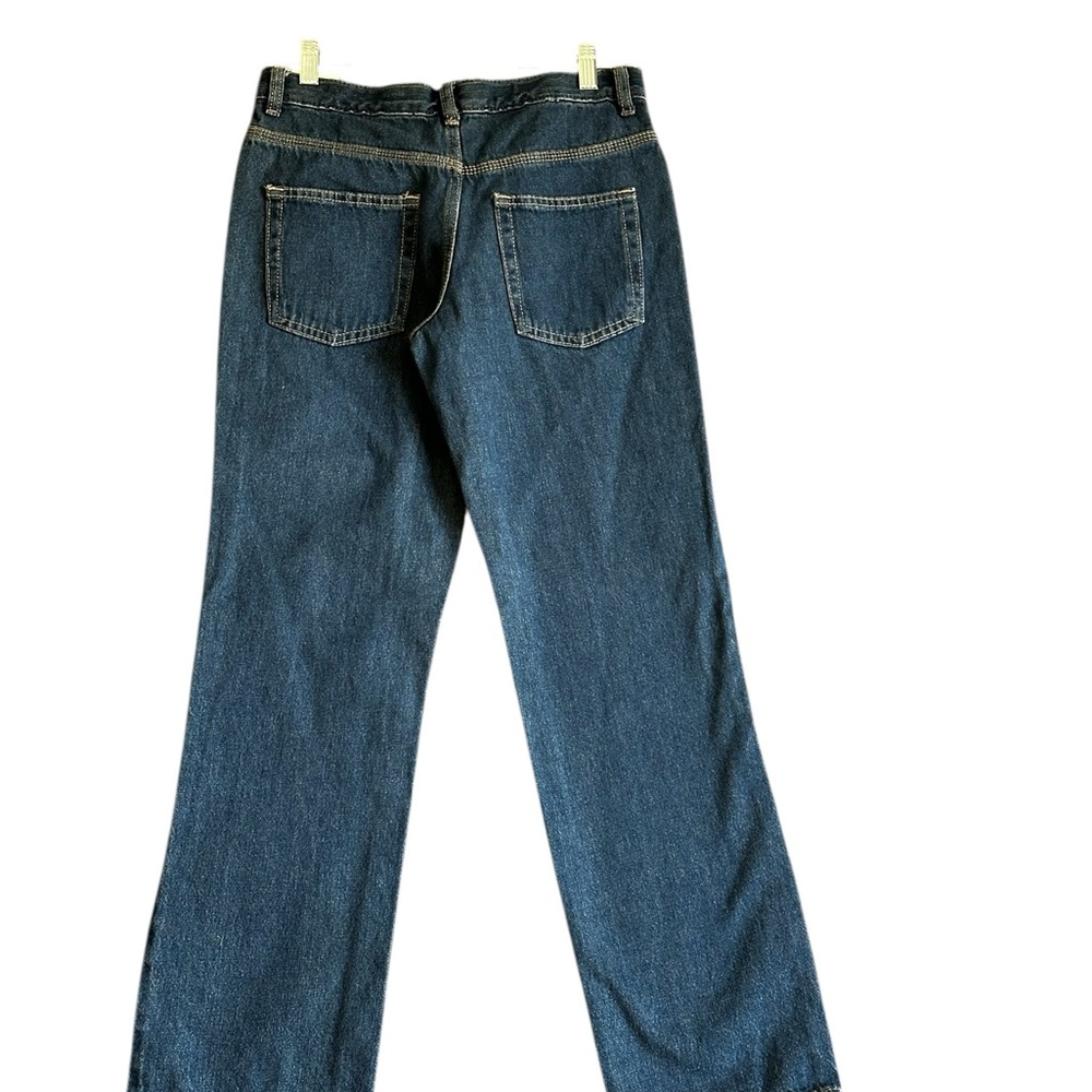 Cat & Jack Relaxed Straight Denim Boys Jeans SZ 16 - Picture 2 of 11